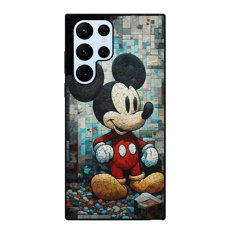 MICKEY MOUSE DISNEY MOZAIC Samsung Galaxy S22 Ultra Case Cover