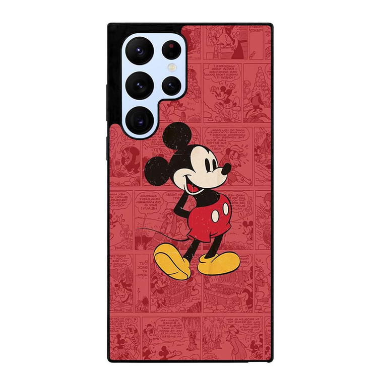 MICKEY MOUSE RETRO COMIC Samsung Galaxy S22 Ultra Case Cover
