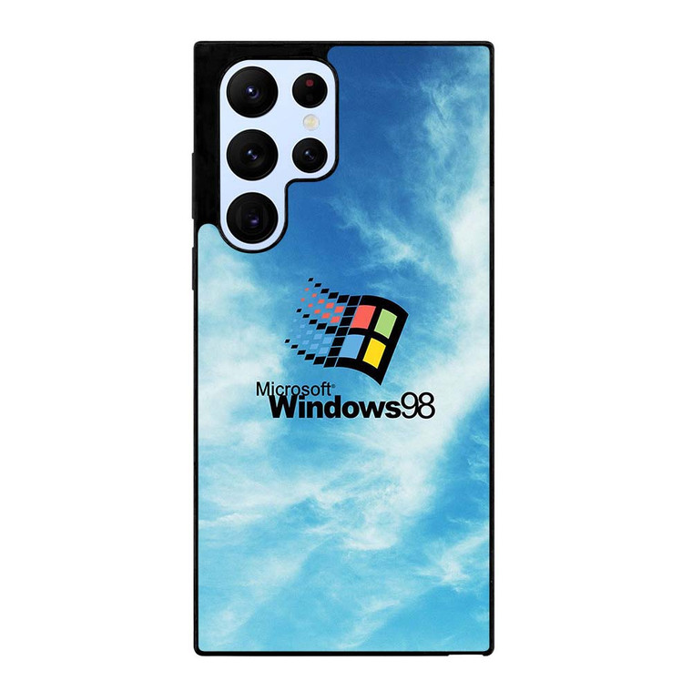 MICROSOFT WINDOWS 98 RETRO LOGO Samsung Galaxy S22 Ultra Case Cover