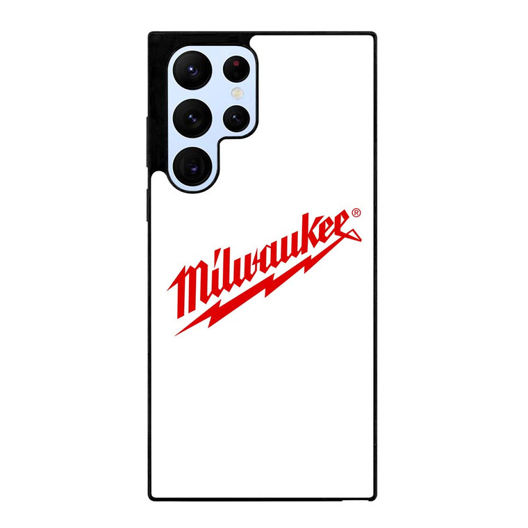 MILWAUKEE TOOL LOGO WHITE Samsung Galaxy S22 Ultra Case Cover