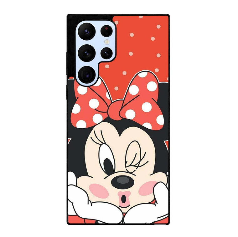 MINNIE MOUSE RED POLKADOT Samsung Galaxy S22 Ultra Case Cover