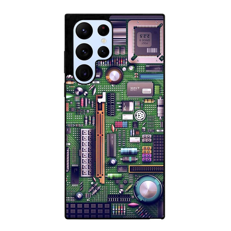 MOTHERBOARD CIRCUIT BOARD COMPUTER Samsung Galaxy S22 Ultra Case Cover