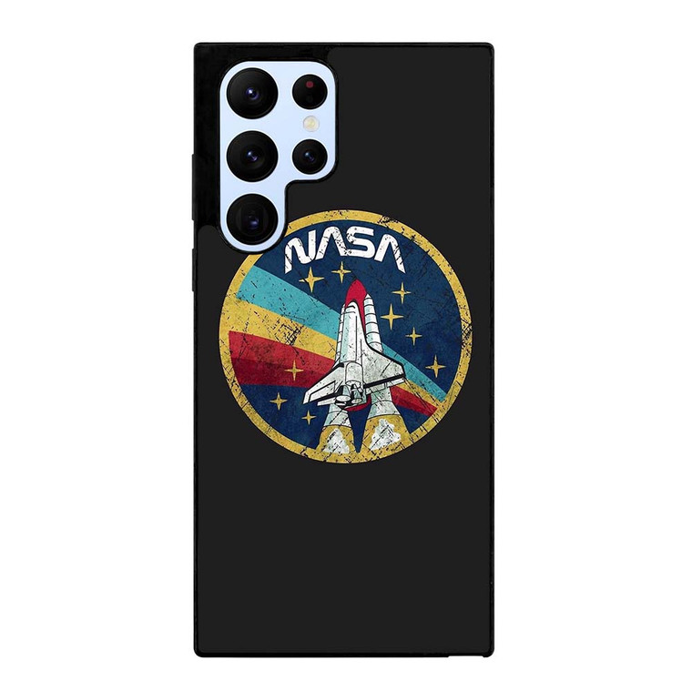 NASA RETRO CLASSIC LOGO Samsung Galaxy S22 Ultra Case Cover
