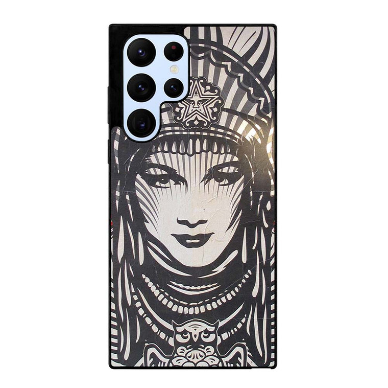 OBEY CLOTHING LOGO WOMAN Samsung Galaxy S22 Ultra Case Cover