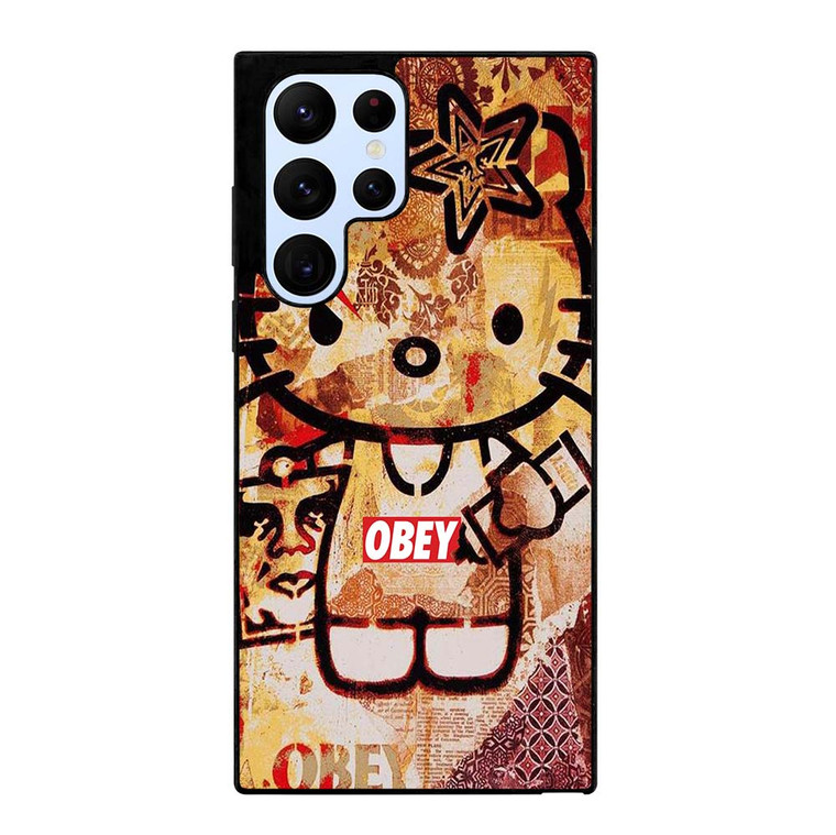 OBEY HELLO KITTY Samsung Galaxy S22 Ultra Case Cover