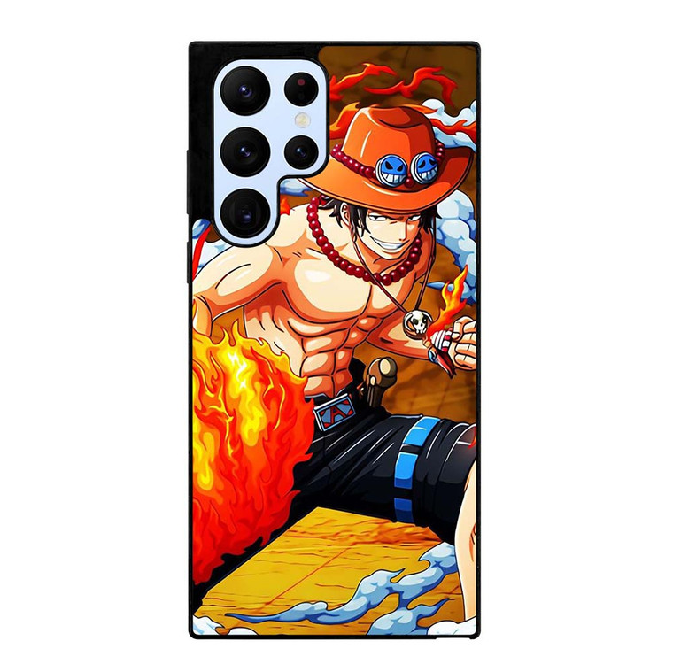 ONE PIECE ACE Samsung Galaxy S22 Ultra Case Cover