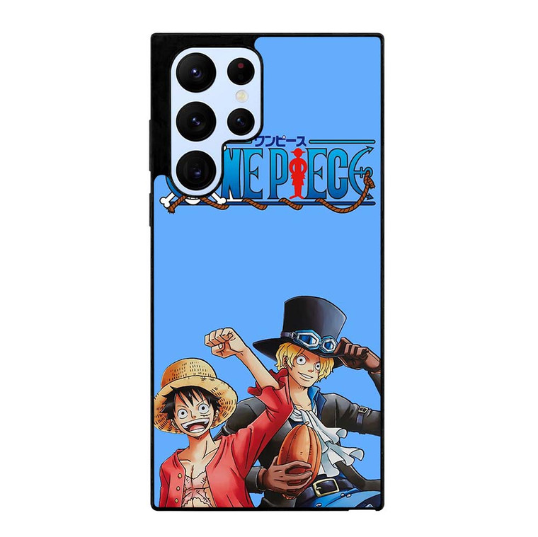 ONE PIECE LUFFY AND SABO Samsung Galaxy S22 Ultra Case Cover