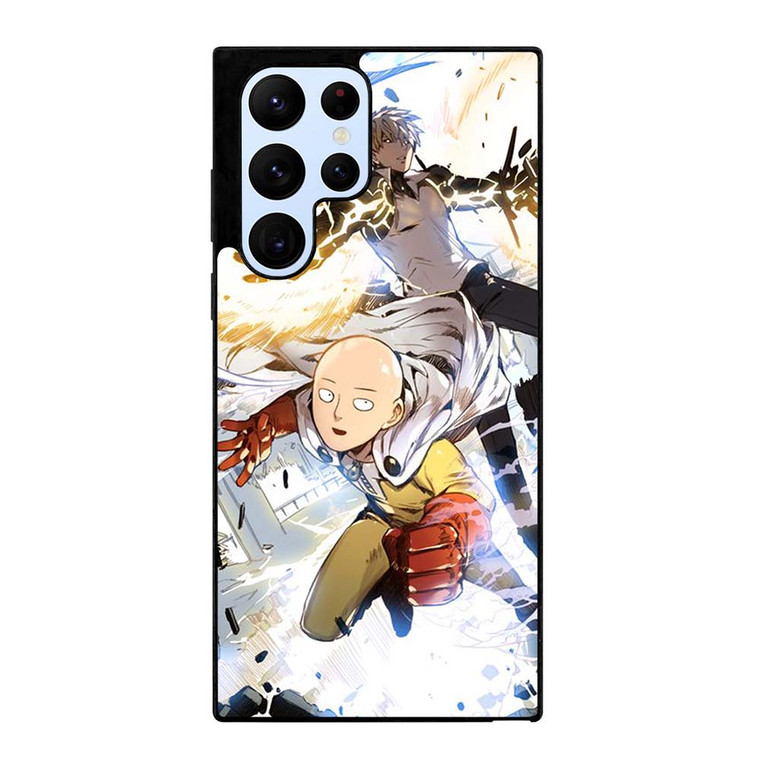 ONE PUNCH MAN SAITAMA AND GENOS Samsung Galaxy S22 Ultra Case Cover