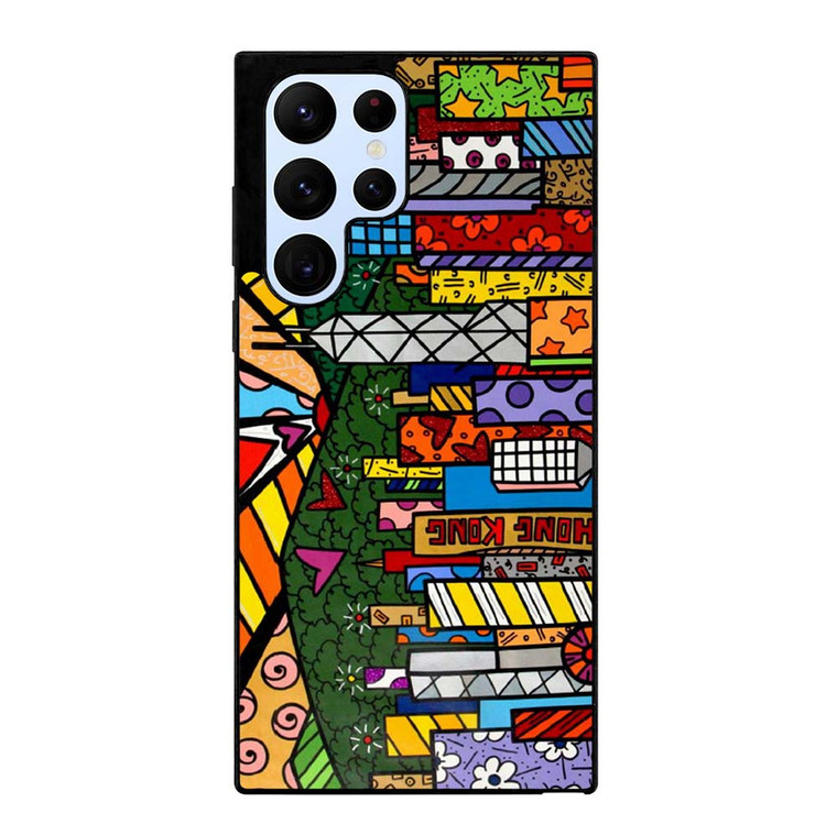 ROMERO BRITTO CITY Samsung Galaxy S22 Ultra Case Cover