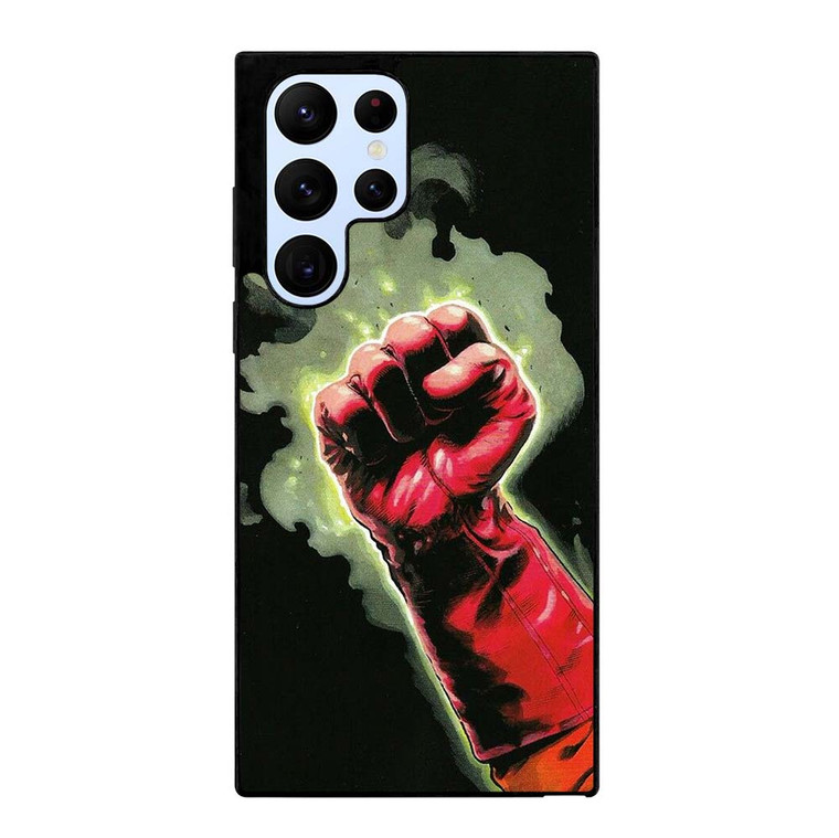 SAITAMA GLOVE ONE PUNCH MAN Samsung Galaxy S22 Ultra Case Cover