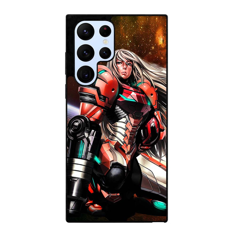 SAMUS ARAN METROID-Recovered Samsung Galaxy S22 Ultra Case Cover