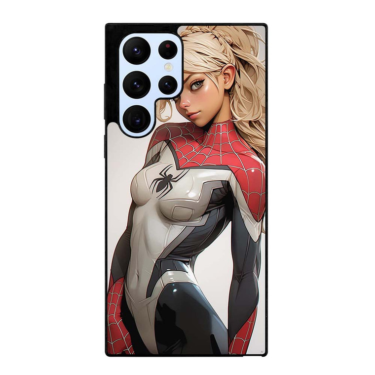 SPIDER GIRL SEXY MARVEL COMICS CARTOON Samsung Galaxy S22 Ultra Case Cover