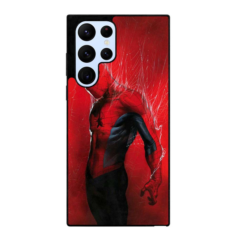 SPIDERMAN MARVEL RED Samsung Galaxy S22 Ultra Case Cover
