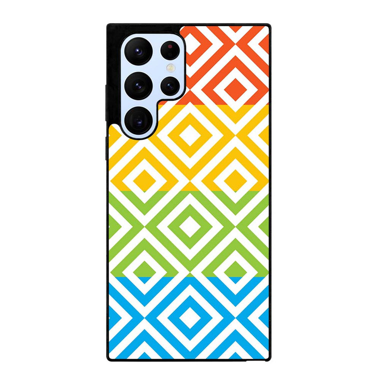 SQUARE PATTERN Samsung Galaxy S22 Ultra Case Cover