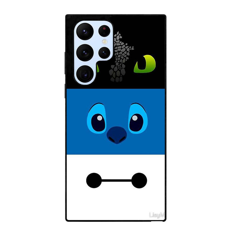 TOOTHLESS STITCH BAYMAX Samsung Galaxy S22 Ultra Case Cover