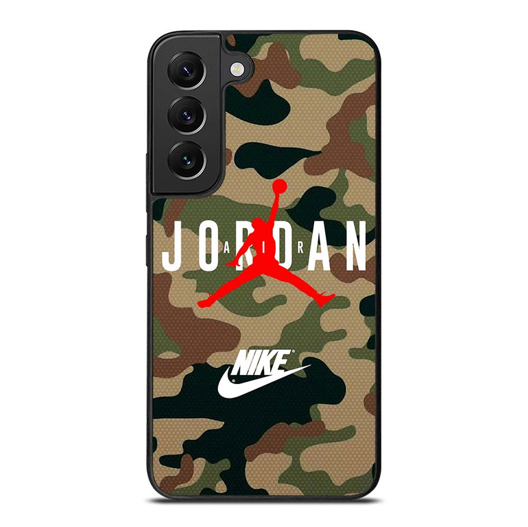 AIR JORDAN NIKE LOGO CAMO Samsung Galaxy S22 Plus Case Cover