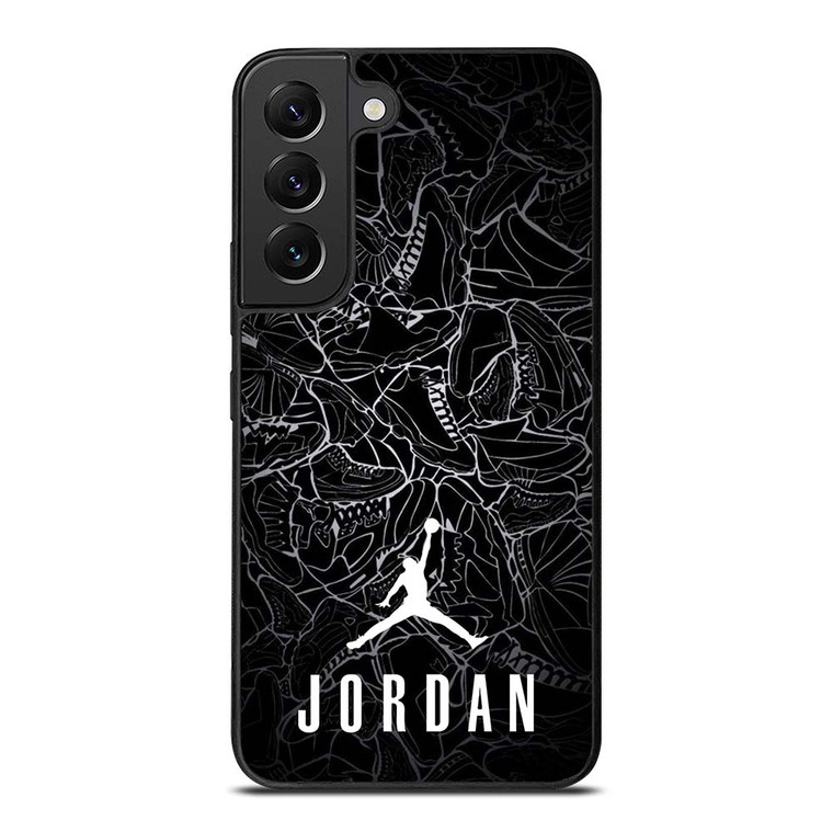 AIR JORDAN SHOES COLLAGE LOGO Samsung Galaxy S22 Plus Case Cover