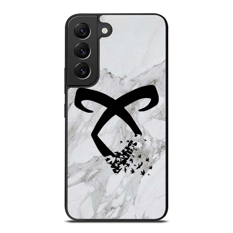 ANGELIC RUNE MARBLE Samsung Galaxy S22 Plus Case Cover