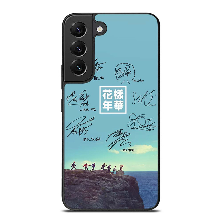 BANGTAN BOYS BTS SIGNATURE 2 Samsung Galaxy S22 Plus Case Cover