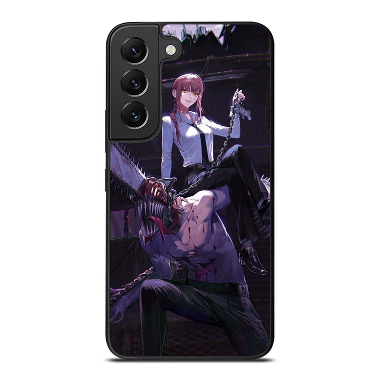 CHAINSAW MAN MANGA DENJI MAKIMA Samsung Galaxy S22 Plus Case Cover