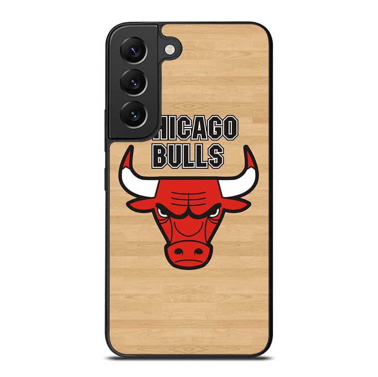 CHICAGO BULLS LOGO WOODEN Samsung Galaxy S22 Plus Case Cover