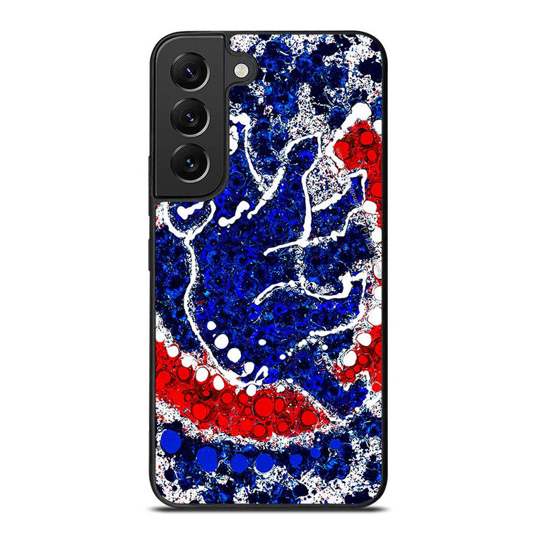 CHICAGO CUBS LOGO ART Samsung Galaxy S22 Plus Case Cover