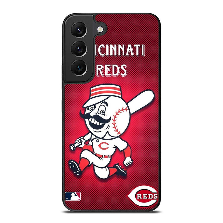 CINCINNATI REDS LOGO MLB BASEBALL TEAM MASCOT Samsung Galaxy S22 Plus Case Cover