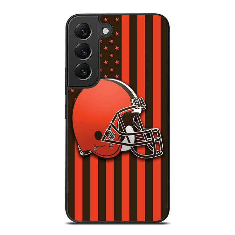 CLEVELAND BROWNS FLAG Samsung Galaxy S22 Plus Case Cover