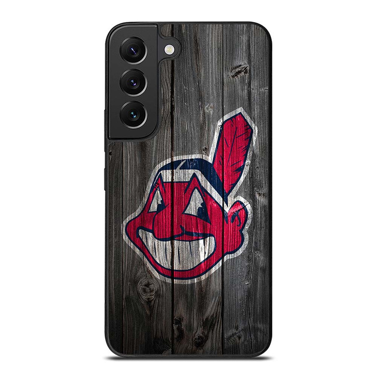 CLEVELAND INDIANS WOODEN LOGO Samsung Galaxy S22 Plus Case Cover