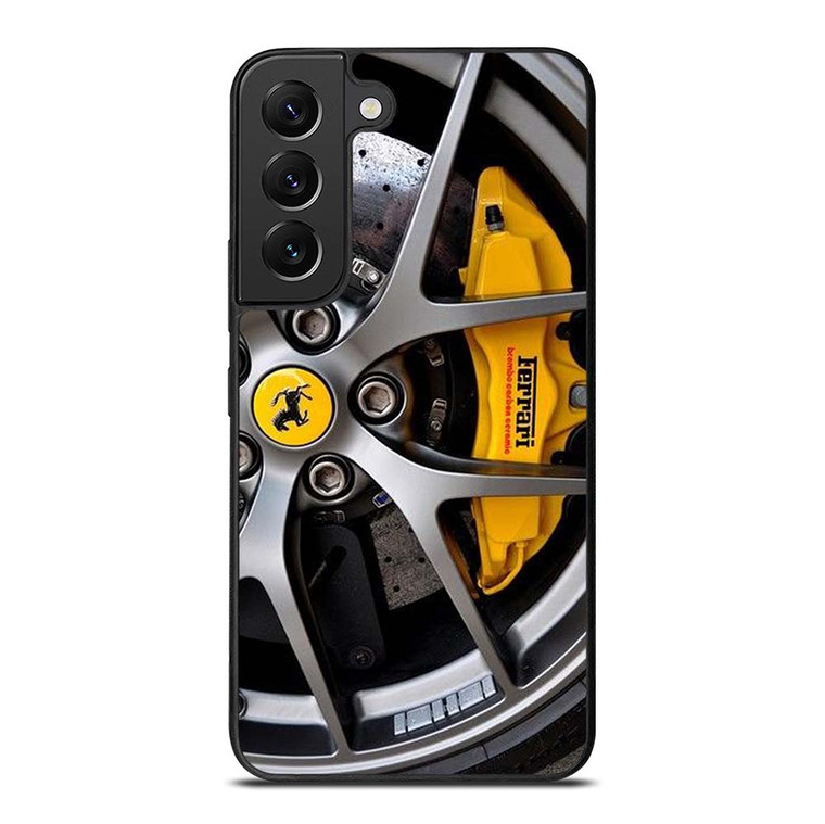 FERRARI WHEEL LOGO ICON Samsung Galaxy S22 Plus Case Cover