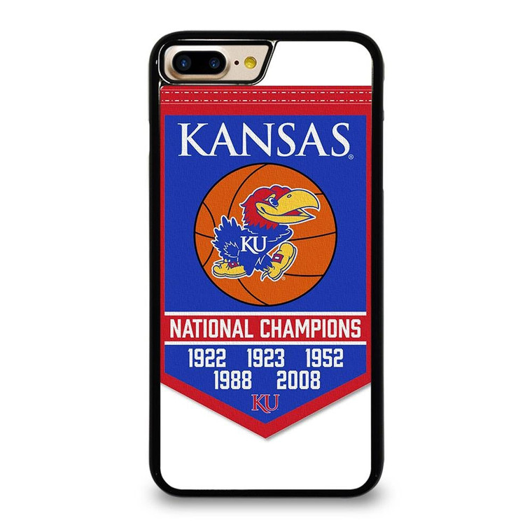 KANSAS JAYHAWKS UNIVERSITY BASKETBALL iPhone 7 / 8 Plus Case Cover