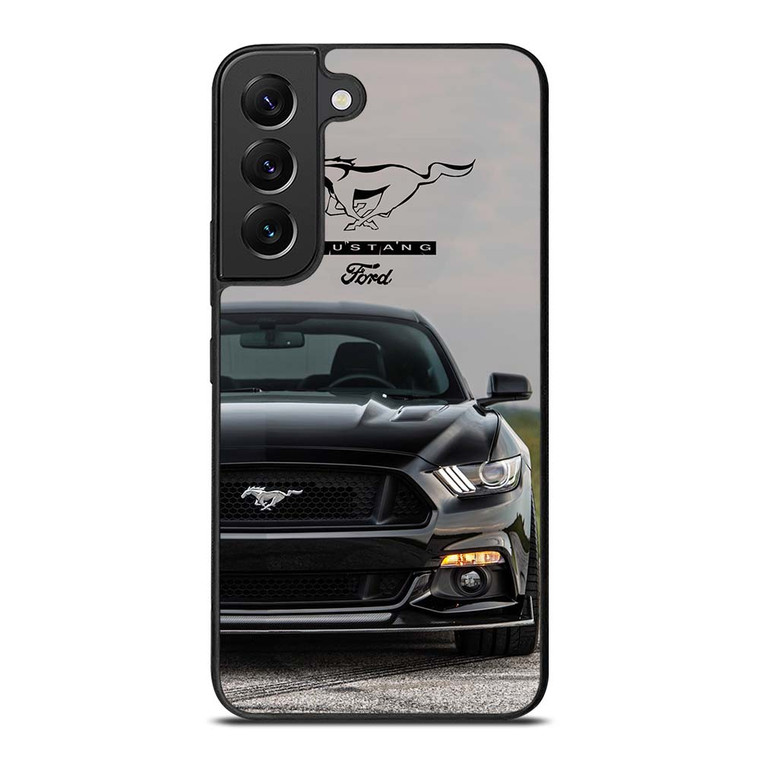 FORD MUSTANG CAR BLACK Samsung Galaxy S22 Plus Case Cover