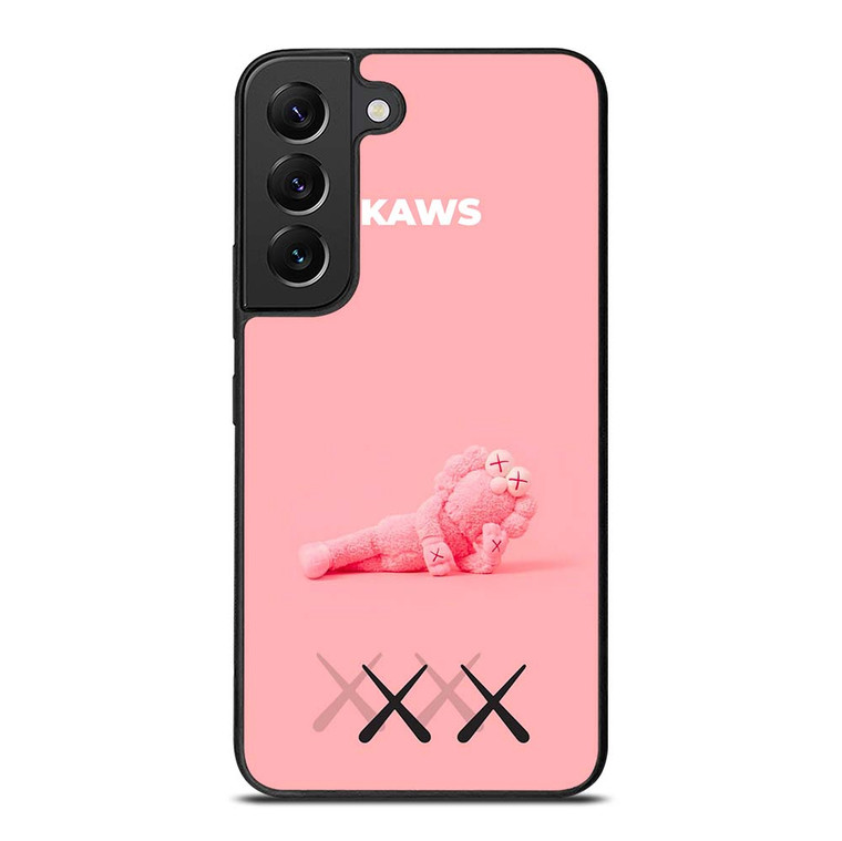 KAWS PINK LOGO MASCOT Samsung Galaxy S22 Plus Case Cover