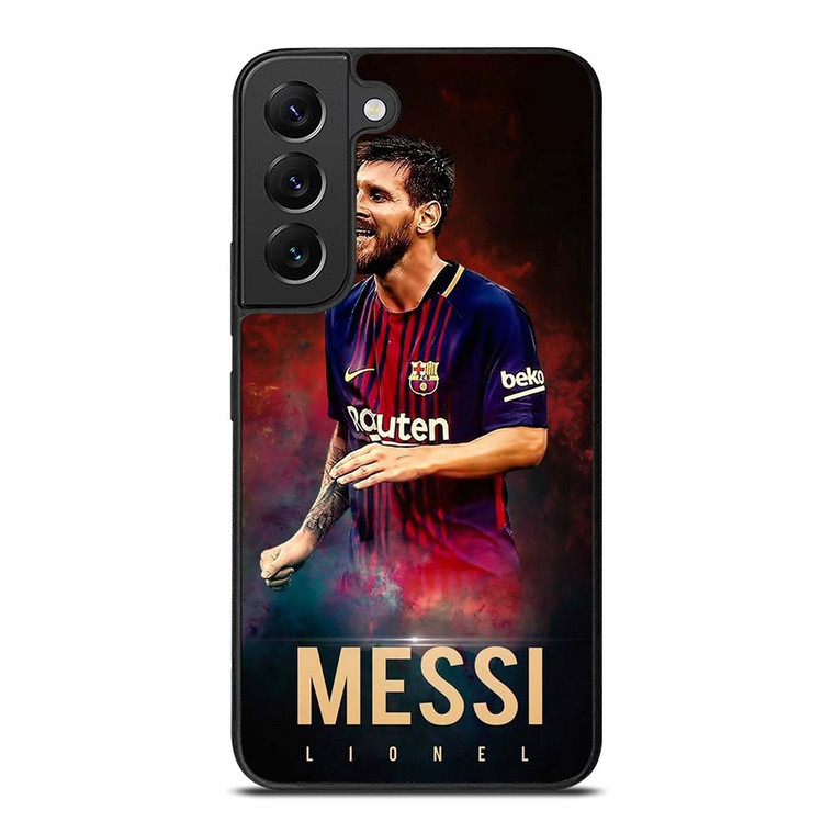 LIONEL MESSI BARCELONA 3 Samsung Galaxy S22 Plus Case Cover