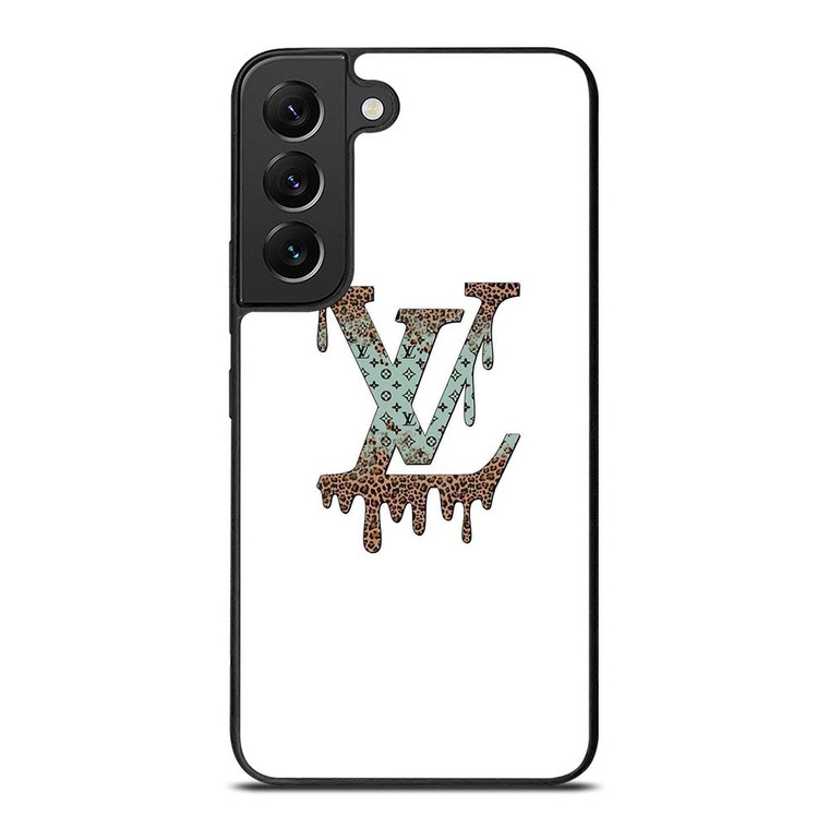 LOUIS VUITTON LV MELTING LOGO PATTERN Samsung Galaxy S22 Plus Case Cover