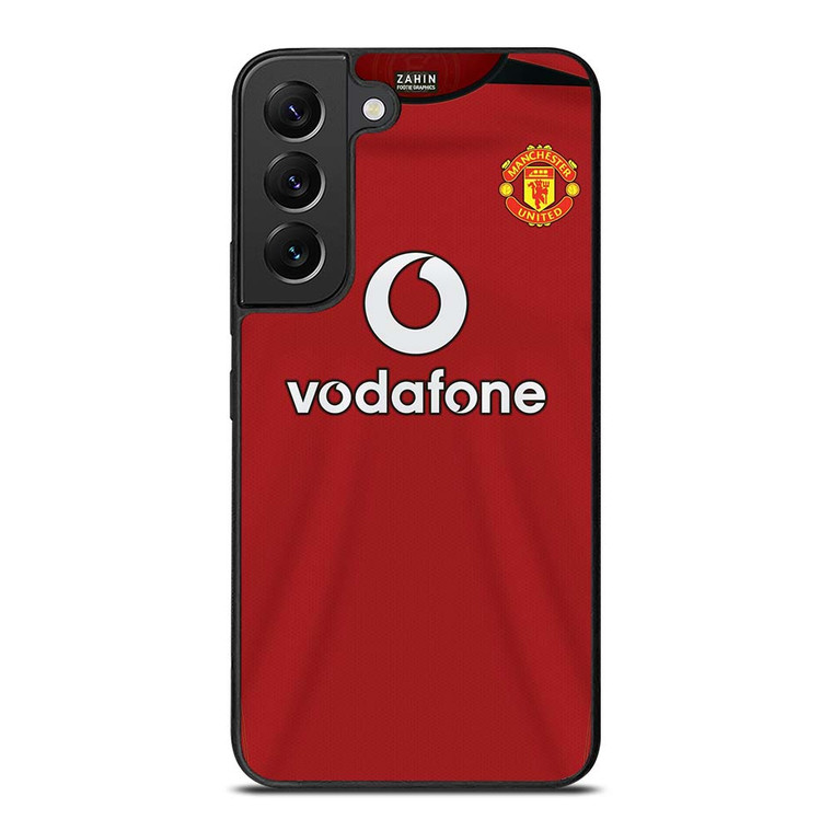 MANCHESTER UNITED FC CLASSIC JERSEY VODAFONE Samsung Galaxy S22 Plus Case Cover