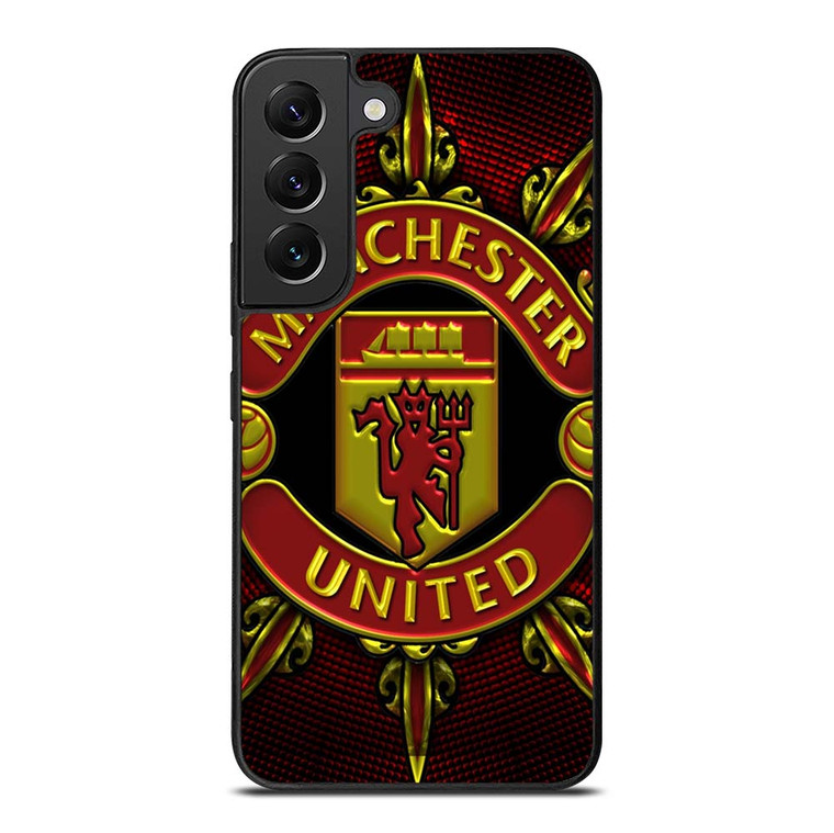 MANCHESTER UNITED LOGO ART Samsung Galaxy S22 Plus Case Cover