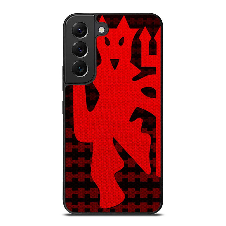 MANCHESTER UNITED RED DEVIL LOGO Samsung Galaxy S22 Plus Case Cover