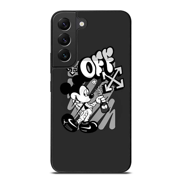 MICKEY MOUSE OFF WHITE LOGO Samsung Galaxy S22 Plus Case Cover