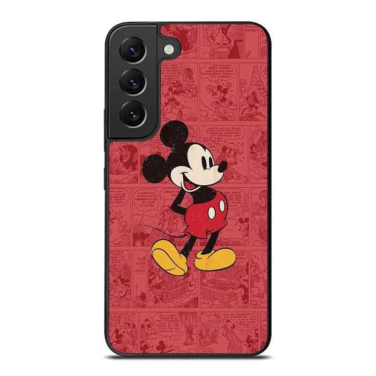 MICKEY MOUSE RETRO COMIC Samsung Galaxy S22 Plus Case Cover