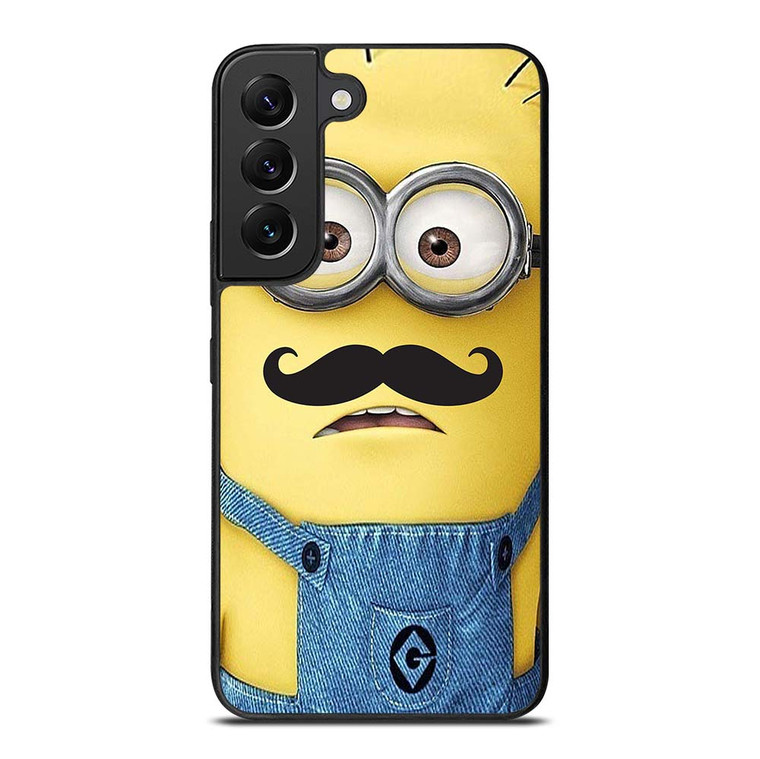 MINION WITH MOUSTACHE Samsung Galaxy S22 Plus Case Cover