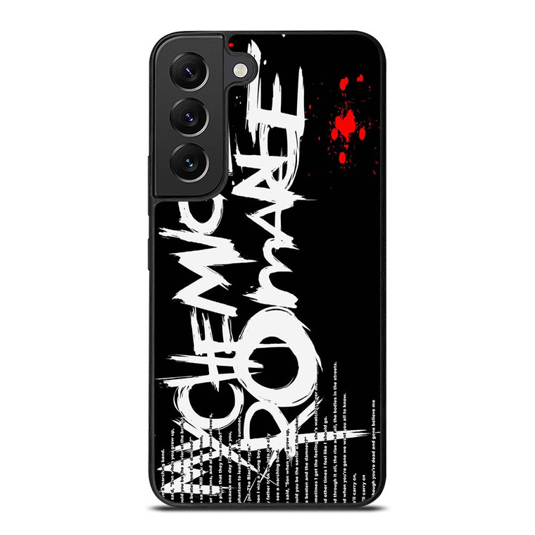 MY CHEMICAL ROMANCE LYRIC Samsung Galaxy S22 Plus Case Cover