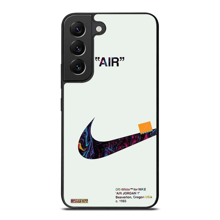 OFF WHITE FOR NIKE AIR JORDAN LOGO Samsung Galaxy S22 Plus Case Cover