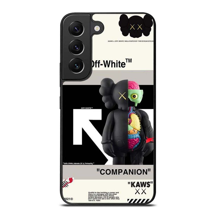 OFF WHITE KAWS COMPANION Samsung Galaxy S22 Plus Case Cover