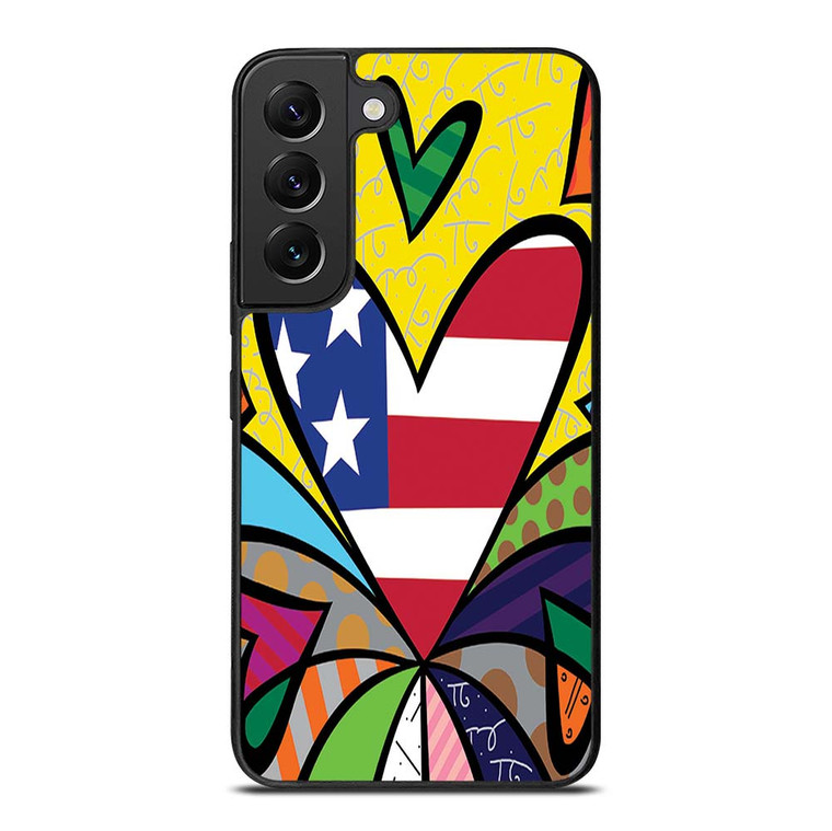 ROMERO BRITTO LOVE NEW 2 Samsung Galaxy S22 Plus Case Cover