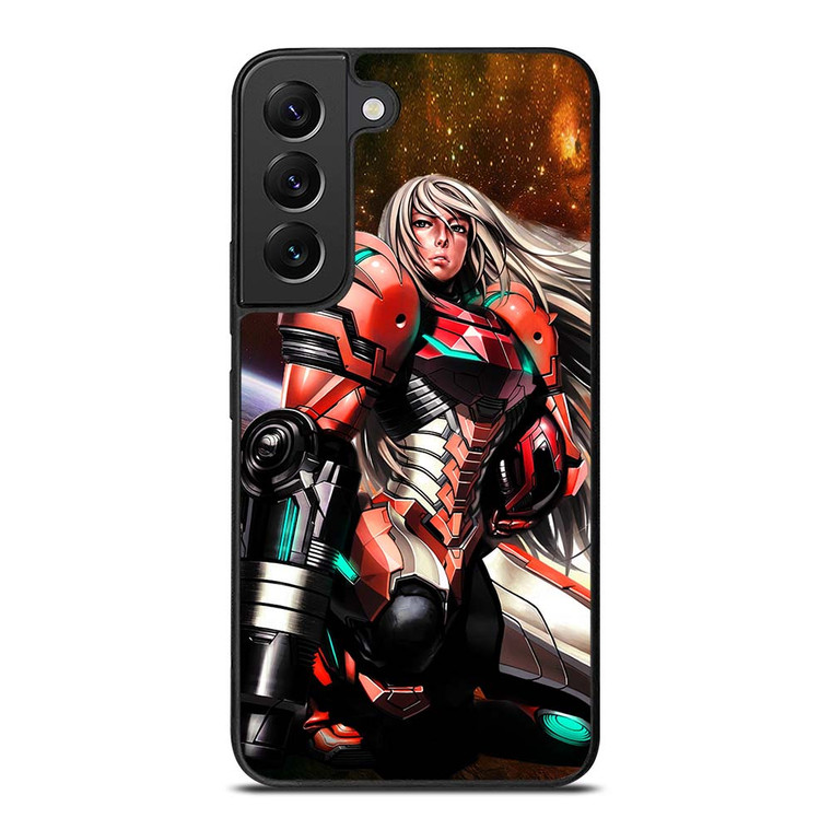 SAMUS ARAN METROID-Recovered Samsung Galaxy S22 Plus Case Cover