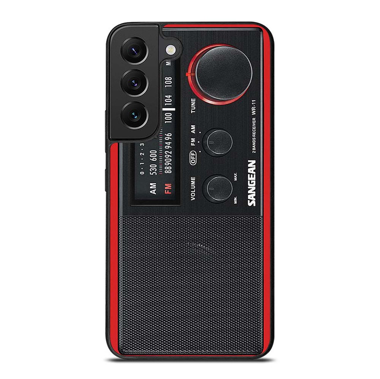 SANGEAN RED RADIO Samsung Galaxy S22 Plus Case Cover