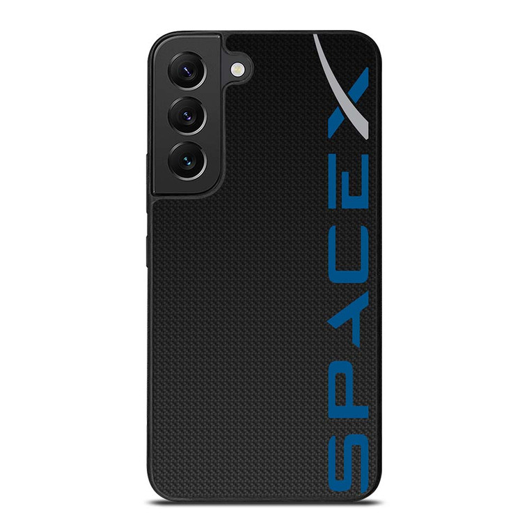 SPACE X LOGO CARBON Samsung Galaxy S22 Plus Case Cover