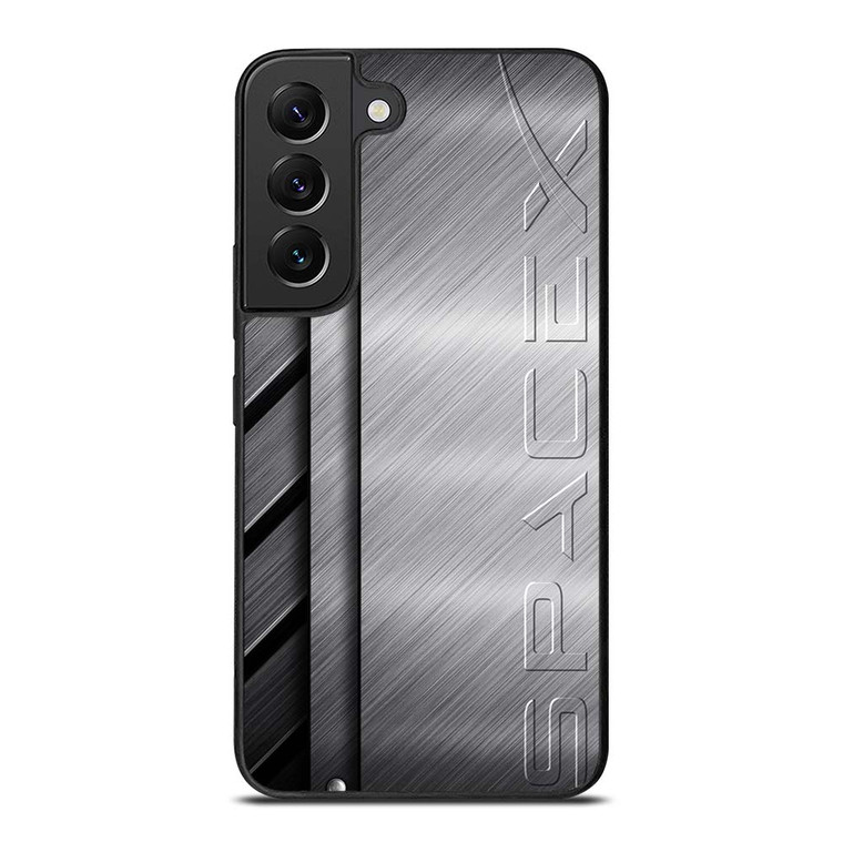 SPACE X LOGO METAL PLATE Samsung Galaxy S22 Plus Case Cover