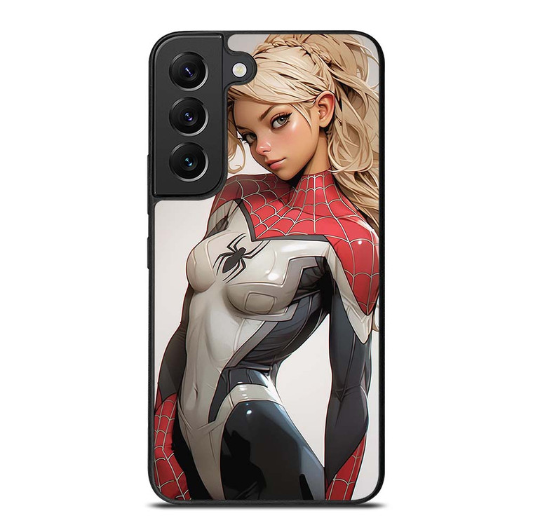SPIDER GIRL SEXY MARVEL COMICS CARTOON Samsung Galaxy S22 Plus Case Cover